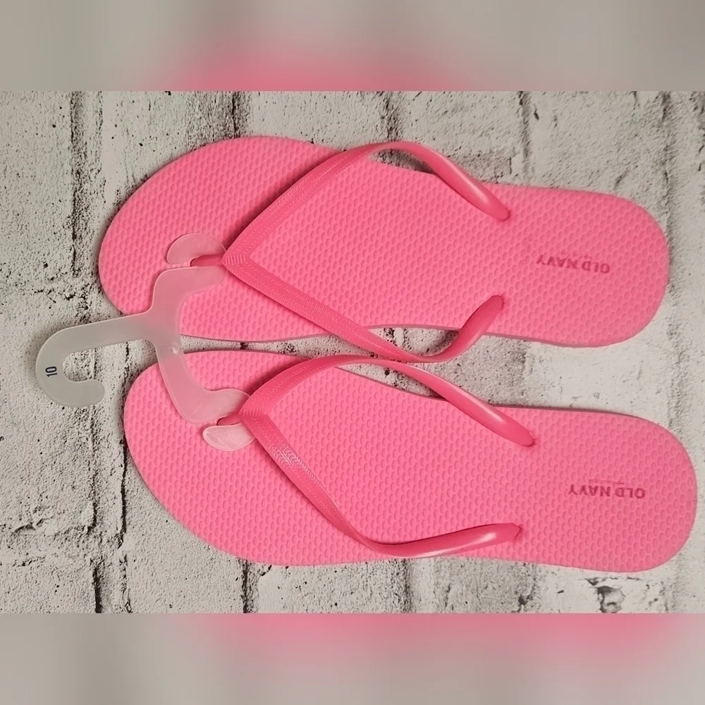 6 Pairs Womens Flip Flops Size 9/10 Old Navy NWT Summer Bundle - Picture 10 of 10